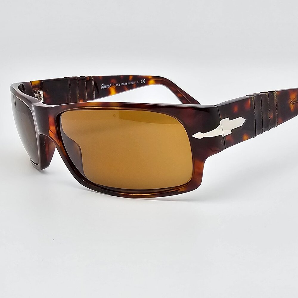 *SOLD* Persol 2720-S 24/33 Tortoise Frame Brown Lens James Bond Sunglasses Italy - Picture 1 of 16